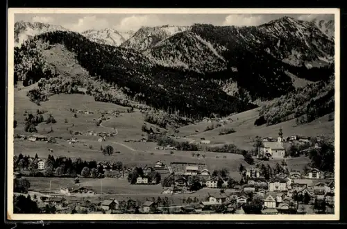 AK Ruhpolding, Gesamtansicht mit Hochfelln
