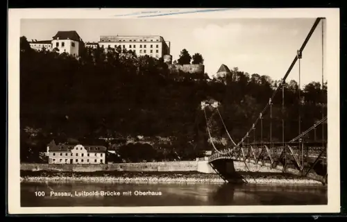 AK Passau, Luitpold-Brücke, Oberhaus
