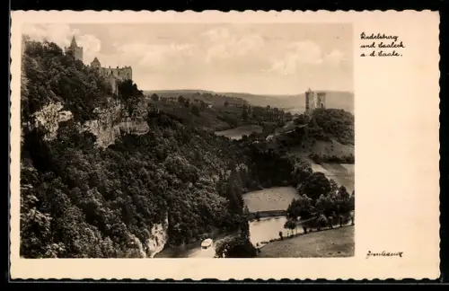 AK Rudelsburg a. d. Saale, Rudelsburg und Saaleck