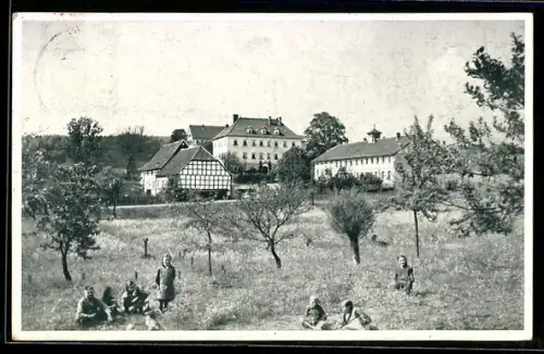 AK Coburg, Pflegehaus Lützelbuch mit Kindern