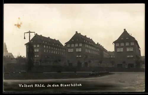 AK Velbert /Rhld., Strasse & Siedlung in den Bieerhöfen