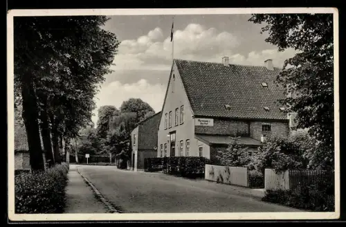 AK Haseldorf, Strassenpartie bei J. Markmann`s Gasthof