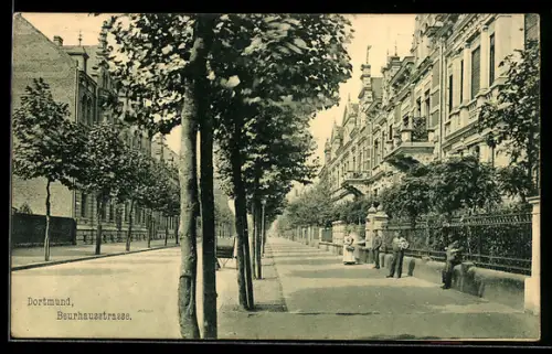 AK Dortmund, Partie in der Beurhausstrasse