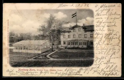 AK Hamburg-Horn, Weisses Haus (Rauhes Haus)