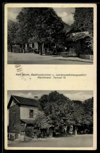 AK Marchtrenk, Gasthaus v. Karl Wurm