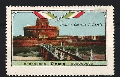 Reklamemarke Rom, Ponte e Castello S. Angelo