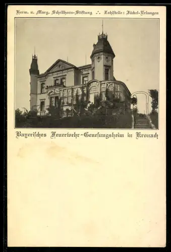 AK Kronach, Bayerisches Feuerwehr-Genesungsheim