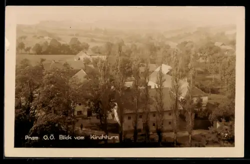 AK Pram /O.-Ö., Blick vom Kirchturm