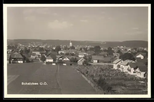 AK Schalchen /O. Ö., Teilansicht