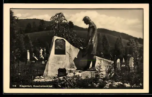 AK Klagenfurt, Koschatdenkmal