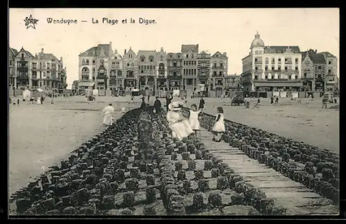 AK Wenduyne, La Plage et la Digue