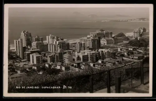 AK Rio de Janeiro, Copacabana, Panorama