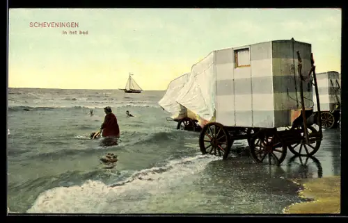 AK Scheveningen, In het bad