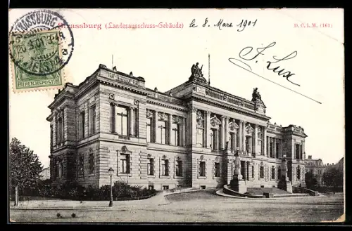 AK Strassburg, Landesausschuss-Gebäude