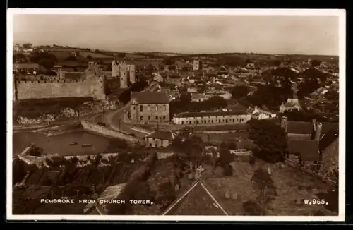 AK Pembroke, View from Church Tower