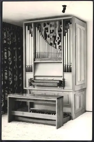 Fotografie Orgelbauer / Orgelbouw Ernst Leeflang B.V. Appeldoorn, Orgel in Holzbauweise