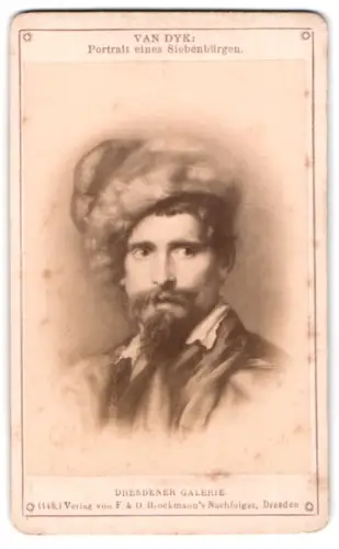 Fotografie Gemälde Portrait eines Siebenbürgen von Van Dyk