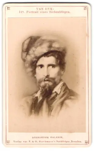 Fotografie Gemälde Portrait eines Siebenbürgen von Van Dyk
