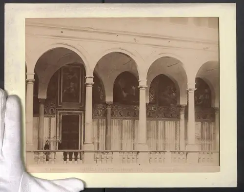 Fotografie G. Incorpora, Palermo, Ansicht Palermo, Cappella Palaina Prospetto, Grossformat 31 x 24cm