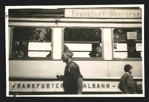 Fotografie Strassenbahn Frankfurt / Main Linie 24, Frankfurt - Oberursel