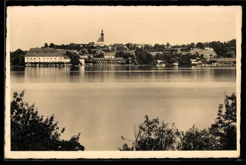 AK Kammer am Attersee, Panorama mit Schörfling