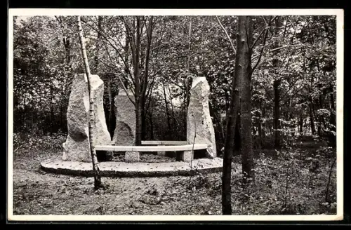 AK Eferding, Bauernkriegerdenkmal im Emlinger Holz