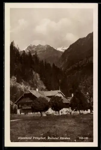 AK Maltatal /Kärnten, Alpenhotel Pfüglhof