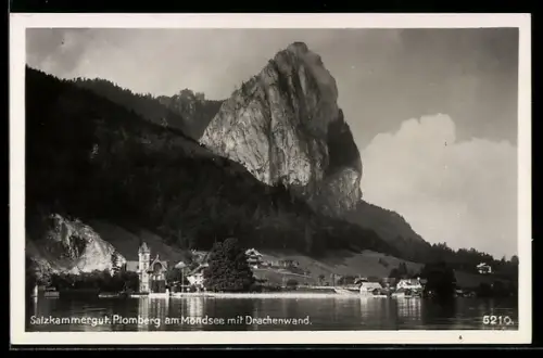 AK Plomberg am Mondsee, Mit Drachenwand