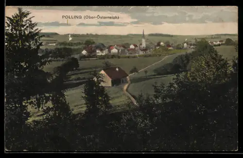 AK Polling, Panorama des Ortes