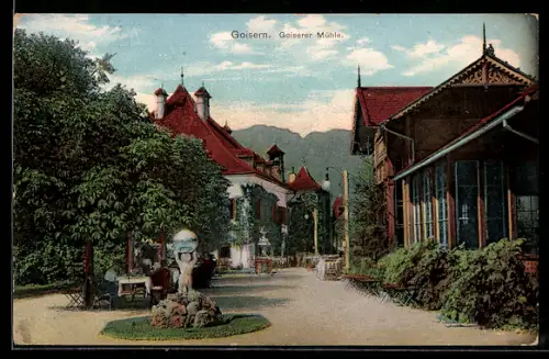 AK Goisern, Gasthaus Goiserer Mühle