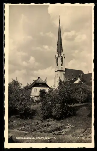 AK Schwanenstadt, Stadtpfarrkirche