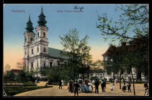 AK Szabadka, Mária Terézia templom