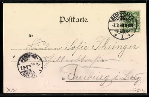 AK Eintausend Reichsmark-Schein