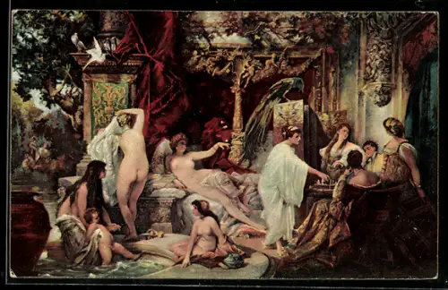 Künstler-AK sign. Hans Makart: Der Sommer