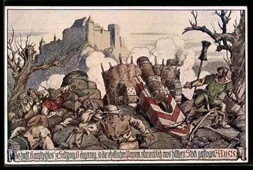 AK Salzburg, Belagerung der Festung Hohensalzburg