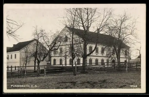 AK Altschwendt /O. Ö., Putzenbach, Gebäude im Ort