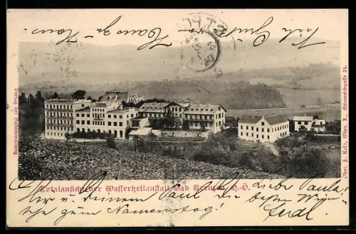 AK Bad Aussee, Wallner-Heilanstalt, Gebäudeensemble
