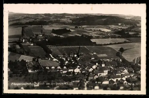 AK Raab / Innkreis, Luftbild / Fliegeraufnahme des Ortes