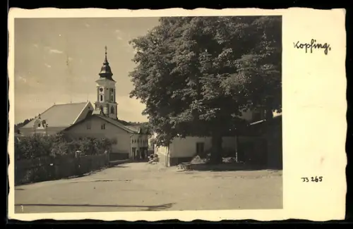 AK Kopfing im Innkreis, Strasse zur Kirche