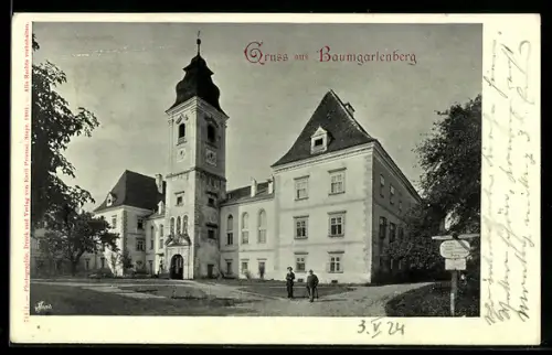 AK Baumgartenberg /O.-Oe., Stift Baumgartenberg