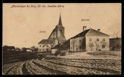 AK Allerheiligen, Schule & Pfarrhof