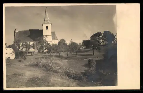 Foto-AK Allerheiligen im Mühlkreis, Kirche