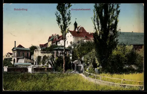 AK Schärding, Blick zur Kneippheilanstalt