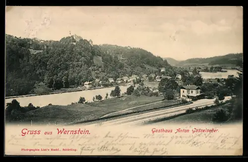 AK Wernstein, Gasthaus Anton Gasselseder