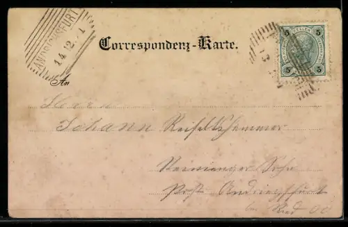AK Wernstein a. Inn, Blick in den Ort