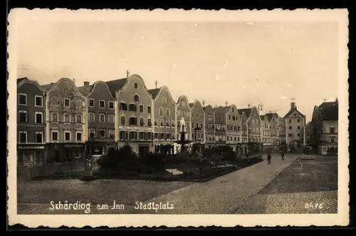 AK Schärding am Inn, Stadtplatz