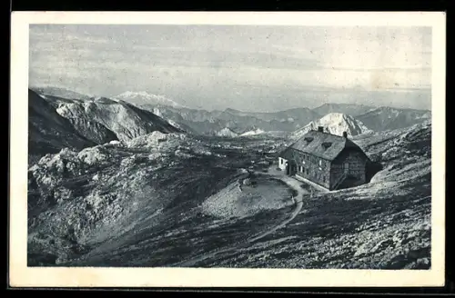 AK Schiestlhaus am Hochschwab, Pächter August Pfister