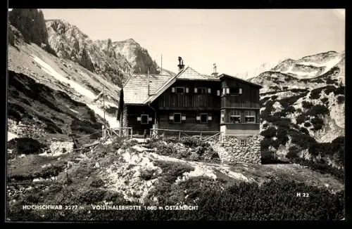 AK Voisthalerhütte, Berghütte am Hochschwab