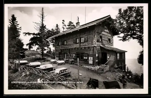 AK Schutzhaus am Dinkenkogel, Pächter Otto Lache