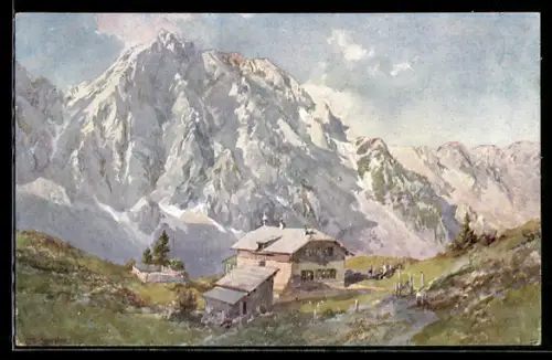 AK Klagenfurter Hütte, Berghütte mit Hochstuhl
